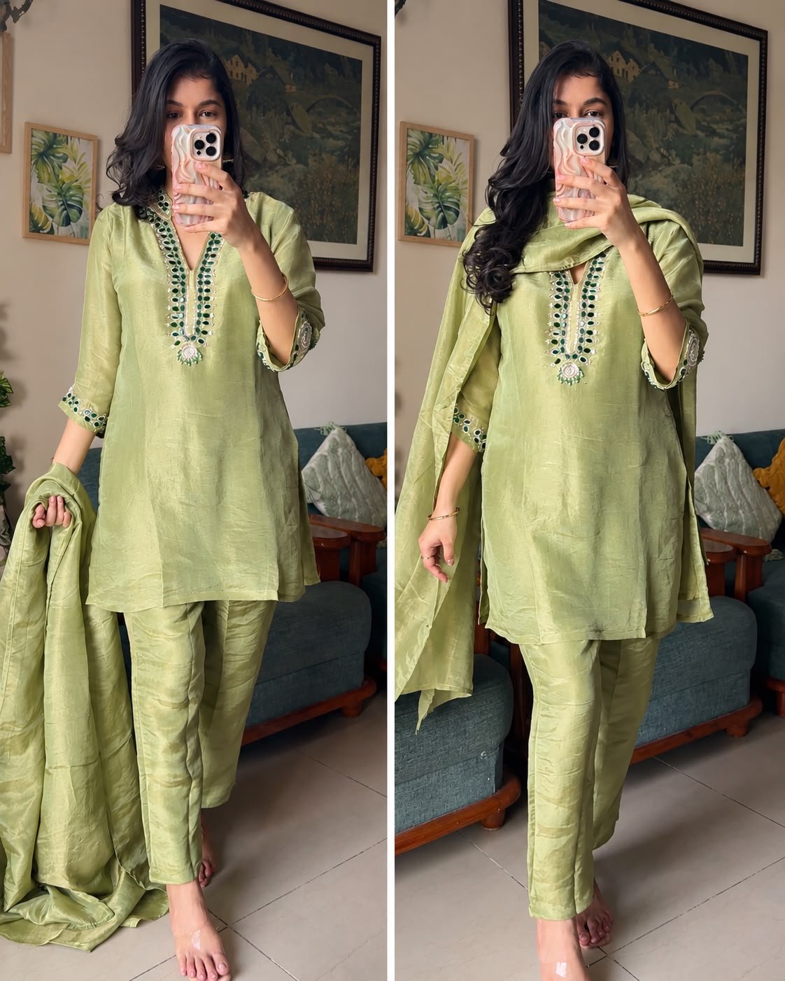 WhatsApp Image 2026-10-28 at 19.02.51 Zehra Emerald Beadwork Suit - Image 1