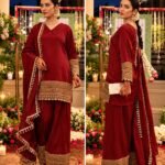 The Maharani Edit – Ruby Farshi Silk Set